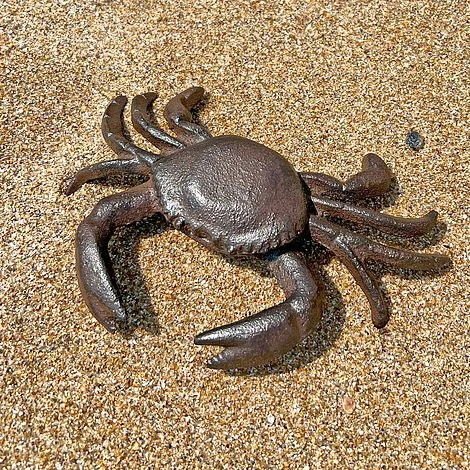 Crab Garden Ornament In Cast Iron - Image 5