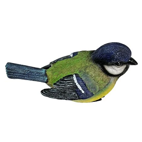 Large Blue Tit Bird Garden Ornament - Image 8