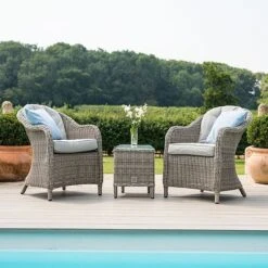 Maze Rattan Oxford Lounge Set 3 Piece