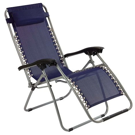 Garden Gear Zero Gravity Chair - Navy - Image 2
