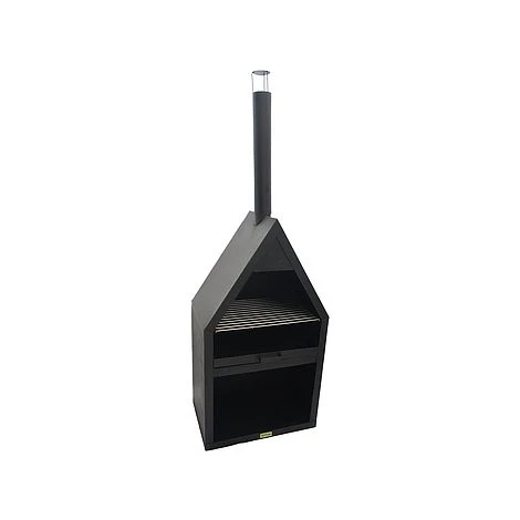 Outdoor Fornax Fireplace In Rust H132CM W52CM