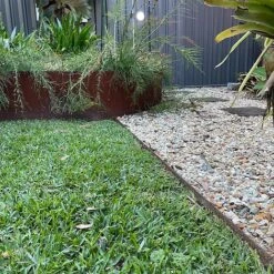 Straightcurve Zero-Flex - Garden Edging 75mm Bundle Of 10 Weathering Steel