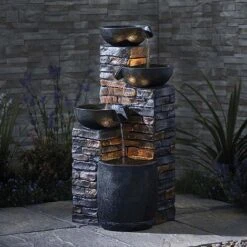 Serenity Pouring Bowls Water Feature